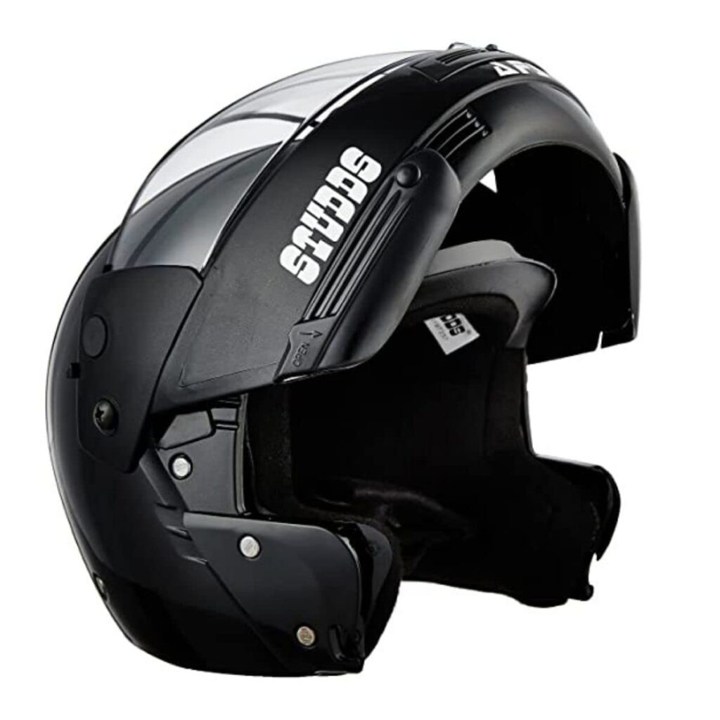 Studds RSINC Ninja Pastel Plain Full Face Helmet- Black (Xl)